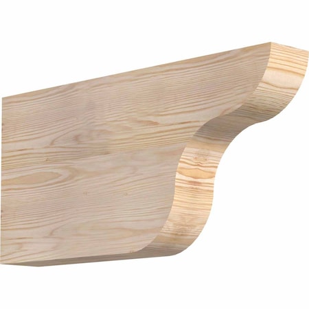 Ekena Millwork Carmel Smooth Rafter Tail, Douglas Fir, 3 1/2"W x 12"H x 24"L RFT04X12X24CAR00SDF